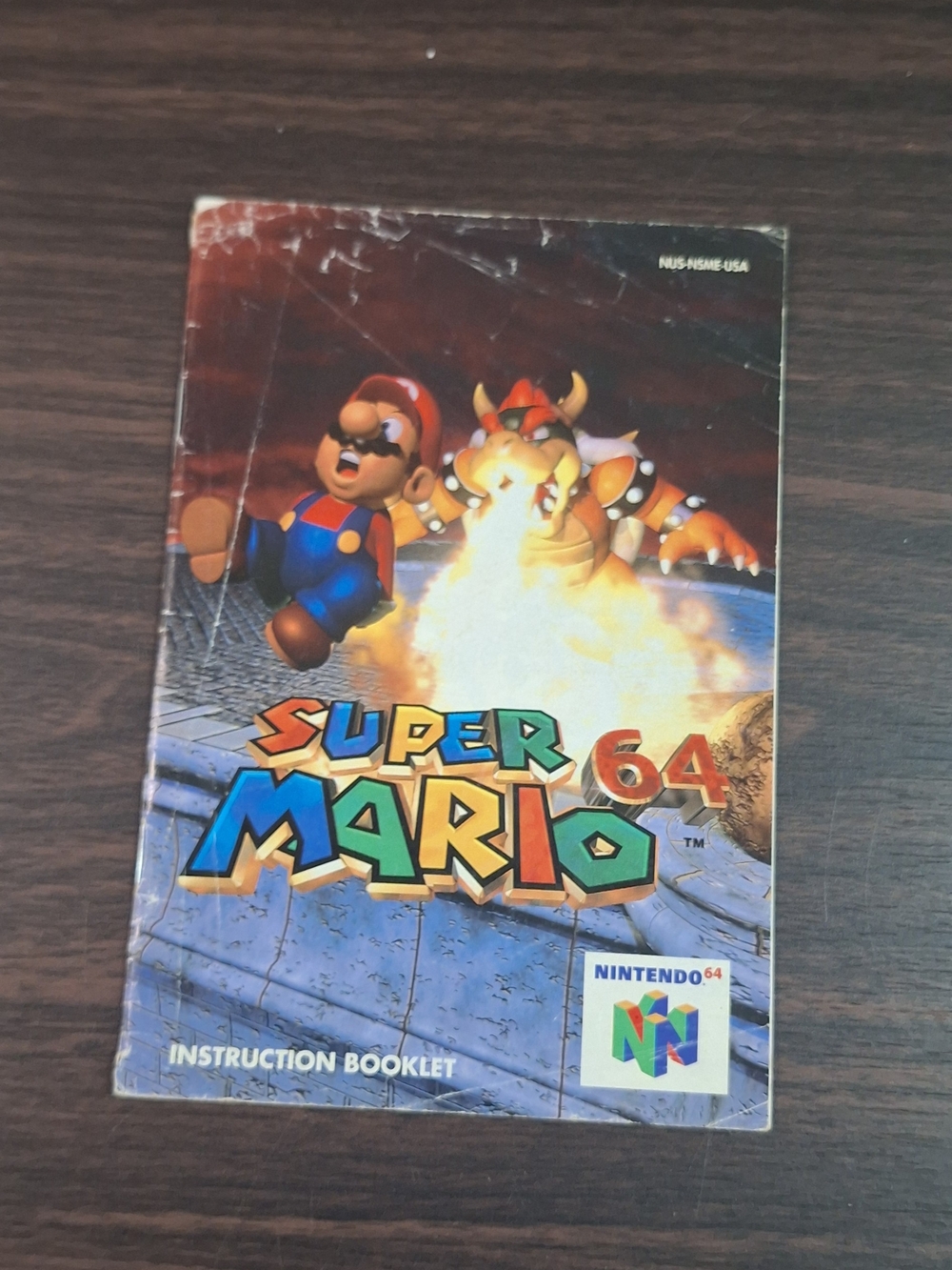 BEST OFFER? Nintendo Super Mario 64 Instruction Booklet